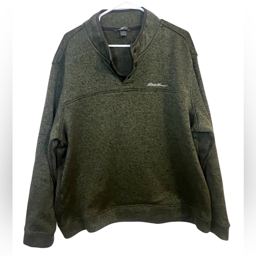 Eddie Bauer XXL Men's Green Sweater